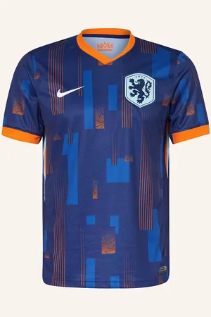 Nike Hostující Dres Nizozemsko 2024 25 modrá tmavě modrá oranžová