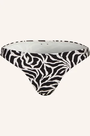 Banana Moon Basic Bikinové Kalhotky Zebras Zoila krémová černá
