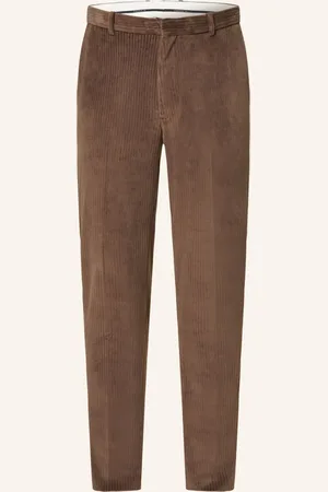 Circolo Oblekové Kalhoty Slim Fit Z Manšestru