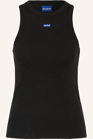 Hugo Blue Top Easy Tank černá