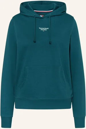 Tommy Hilfiger Mikina S Kapucí petrolejová