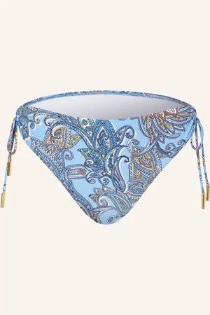 Maryan Mehlhorn Basic Bikinové Kalhotky Majorelle tmavě modrá světle hnědá žlutá