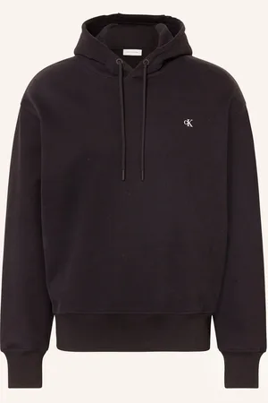 Calvin Klein Mikina S Kapucí černá