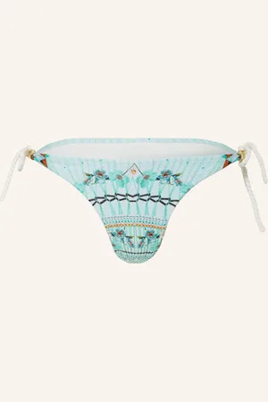 Heidi Klein Trojúhelníkové Bikinové Kalhotky Aqua Dream Catcher světle zelená mátová