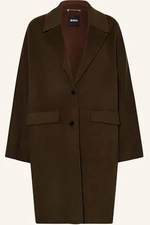 HUGO BOSS Oversized Vlněný Kabát Cattina