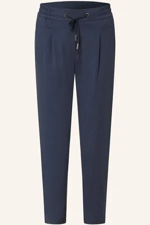 Betty & Co Kalhoty V Joggingovém Stylu tmavě modrá
