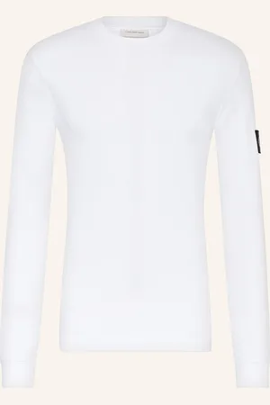 Calvin Klein Tričko S Dlouhým Rukávem bílá