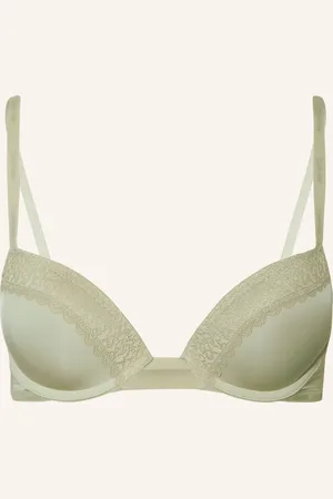Calvin Klein Push-Up Podprsenka Flirty světle zelená