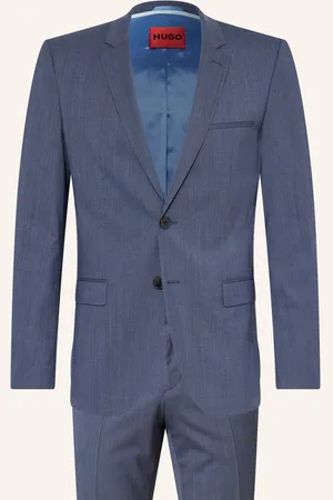 HUGO BOSS Oblek Arti Hesten Extra Slim Fit tmavě modrá