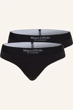 Marc O’ Polo Slipové Kalhotky, 2 Kusy V Balení černá