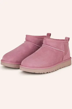 UGG Boots Classic Ultra Mini růžová