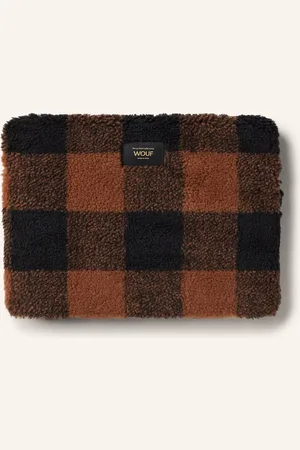 WOUF Pouzdro Na Notebook Brownie tmavě oranžová černá