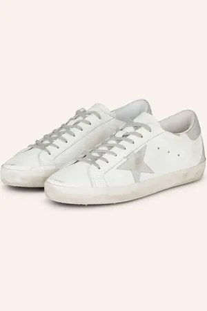 Golden Goose Sneakersy Super-Star bílá stříbrná