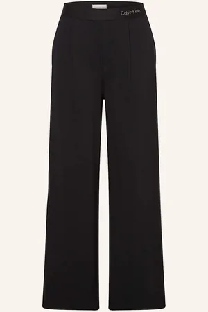 Calvin Klein Culotte Kalhoty černá
