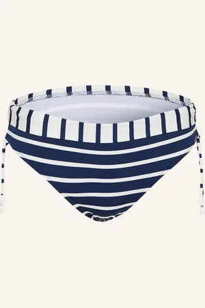 Lidea Basic Bikinové Kalhotky Bay Games tmavě modrá bílá