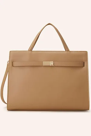 Tommy Hilfiger Kabelka Th Heritage světle hnědá