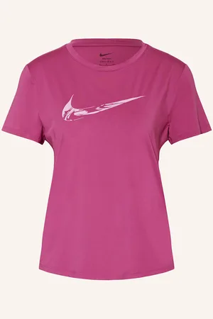 Nike Běžecké Tričko One fuchsiová