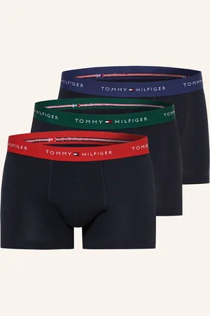 Tommy Hilfiger Boxerky, 3 Kusy V Balení tmavě modrá červená