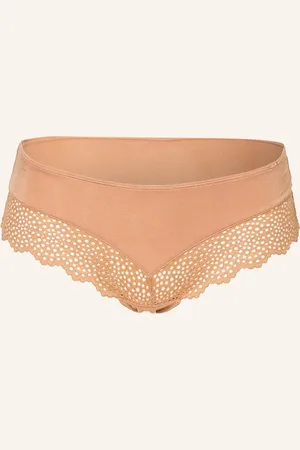 Skiny Panty Every Day In Bamboo Lace hnědá