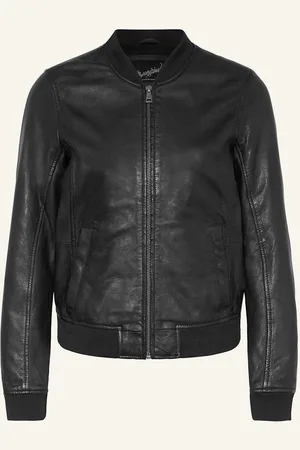 Mauritius Kožený Blouson Mwbjella černá