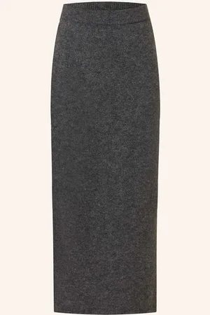 Riani Úpletová Sukně šedá