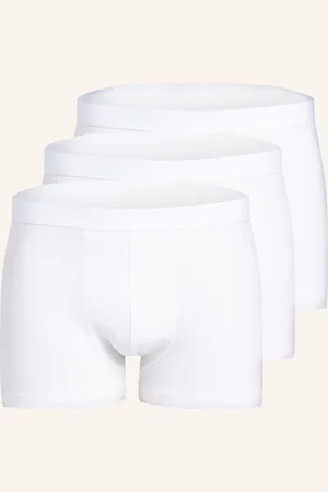 Calida Boxerky Natural Benefit, 3 Kusy V Balení bílá