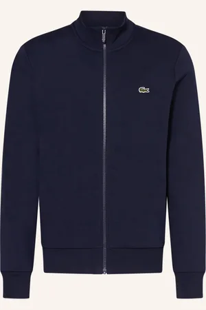Lacoste Mikinová Bunda tmavě modrá