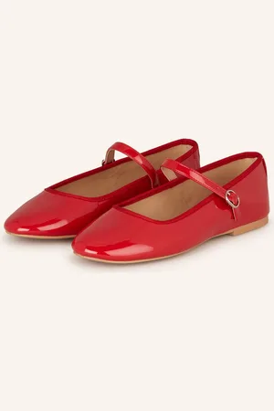 Steve Madden Baleríny Typu Mary Jane Vinetta červená