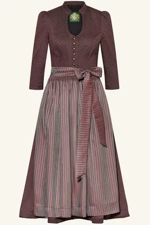 Hammerschmid Dirndl Weitsee tmavě červená světle hnědá zelená