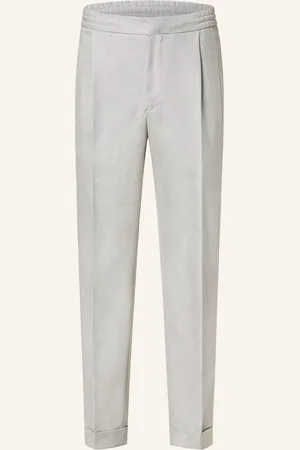 Reiss Kalhoty Brighton Relaxed Fit šedá
