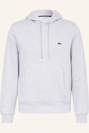 Lacoste Mikina S Kapucí světle šedá