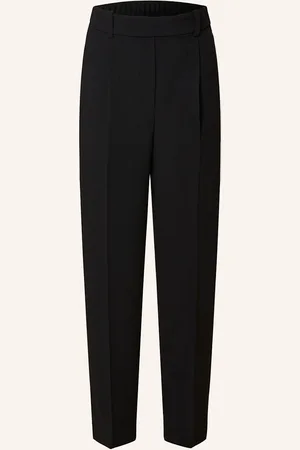 Reiss 7 8 Kalhoty Pull On Taper černá