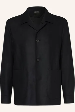 Ermenegildo Zegna Oblekové Sako Regular Fit Z Flanelu