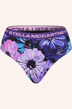 Stella McCartney High Waist Bikinové Kalhotky fialová modrá růžová