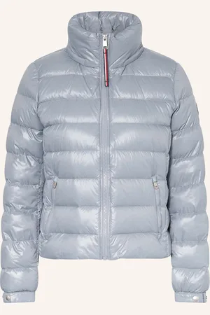 Tommy Hilfiger Péřová Bunda černošedá