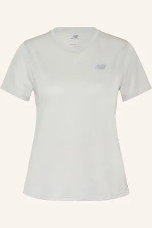 New Balance Běžecké Tričko Nb Athletics světle šedá
