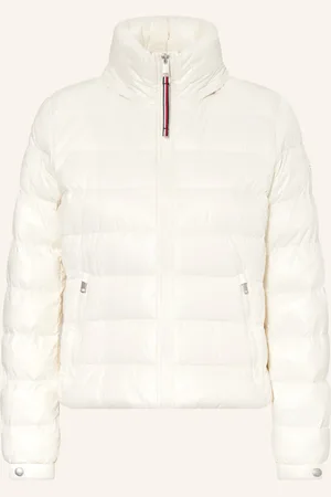 Tommy Hilfiger Péřová Bunda režná bílá