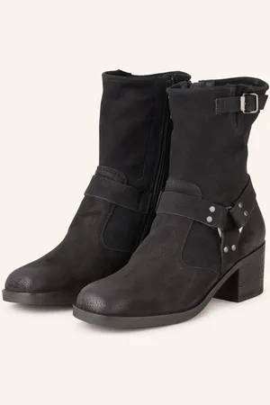 Paul Green Biker Boots černá