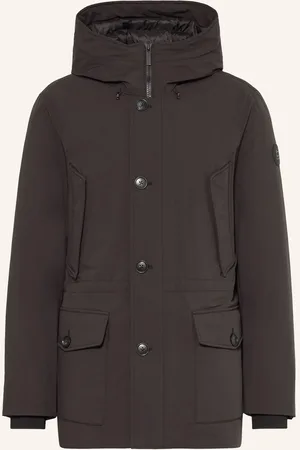 Woolrich Péřová Bunda černá