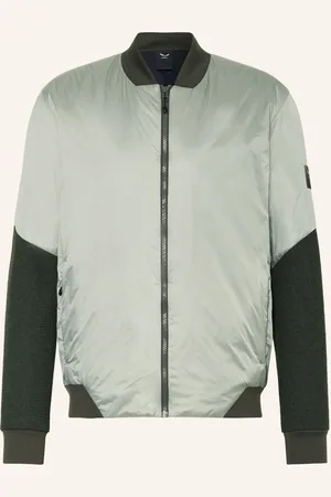 Salewa Hybridní Bunda Fanes Tirolwool® Responsive tmavě zelená světle zelená