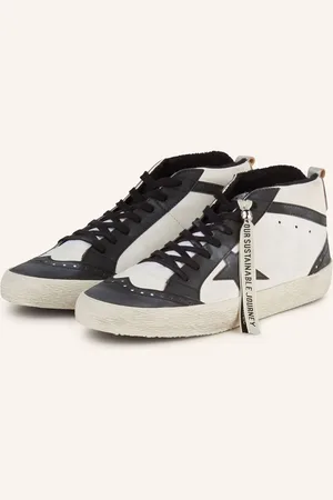 Golden Goose Sneakersy Mid Star bílá černá
