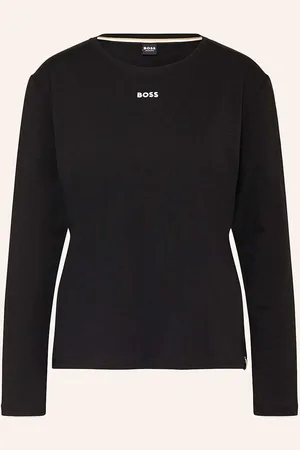 HUGO BOSS Pyžamové Tričko černá