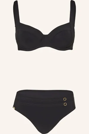 Charmline Bikiny S Kosticemi Unique Trust černá