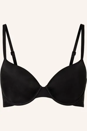 Calvin Klein Podprsenka Pod Tričko Sheer Marquisette černá
