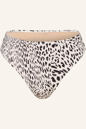 Evarae High Waist Bikinové Kalhotky Iza černá bílá