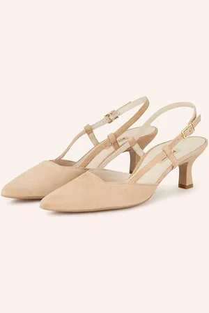 Paul Green Slingpumps S Otevřenou Patou béžová