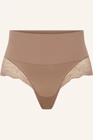 Spanx Tvarující Kalhotky Panty Undie-Tectable Lace světle hnědá