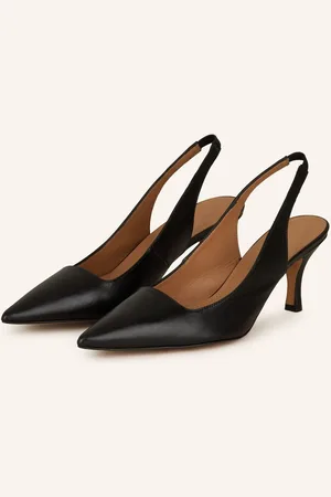 Flattered Slingpumps S Otevřenou Patou Franchesca černá