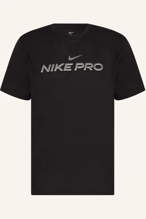 Nike Tričko Pro Dri-Fit černá šedá bílá