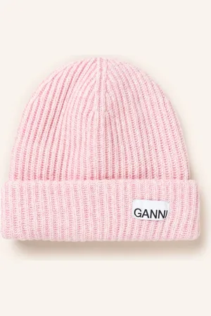 Ganni Čepice růžová